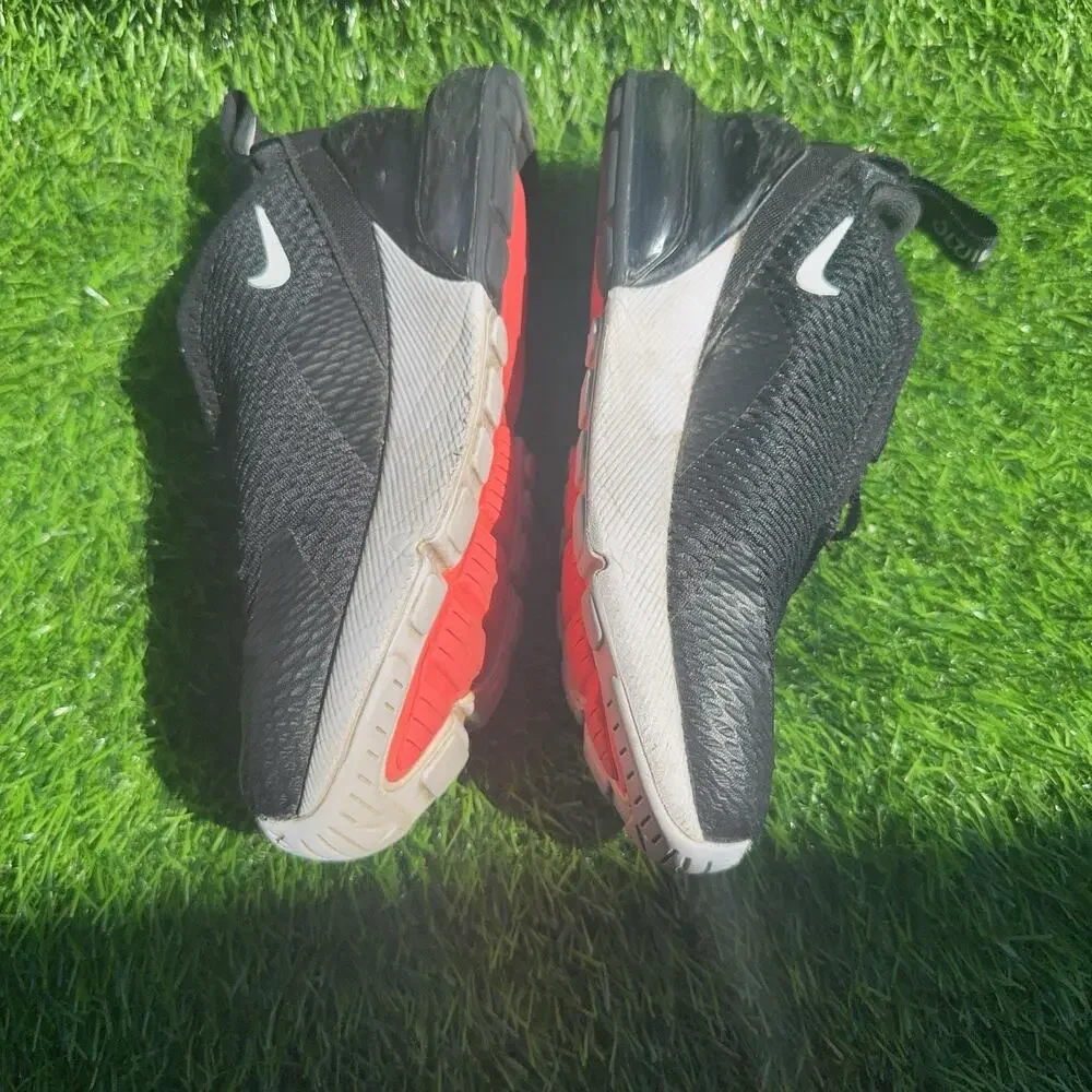 Nike Air Max 270 Kids 13C Black White Anthracite Shoes AO2372 001